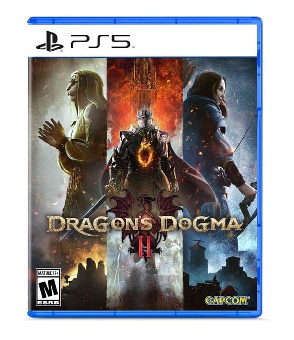 Videospel - Dragon's Dogma - PS5 - RPG action - Fantasivärld - Soloäventyr