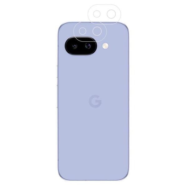 Skyddskamera - Phonillico® - Google Pixel 9a - Paket med 2 - Härdat glas - Repbeständig