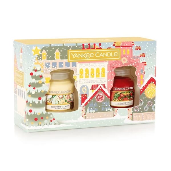 GÅVOSATS MED 2 LJUS I LITEN BURK ORIGINAL - YANKEE CANDLE GÅVOSATS MED 2 LJUS I LITEN BURK ORIGINAL - YANKEE CANDLE
