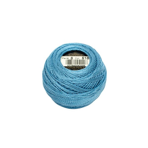 Coton perlé DMC art 116, tjocklek 8 - nystan om 80m - Att 518