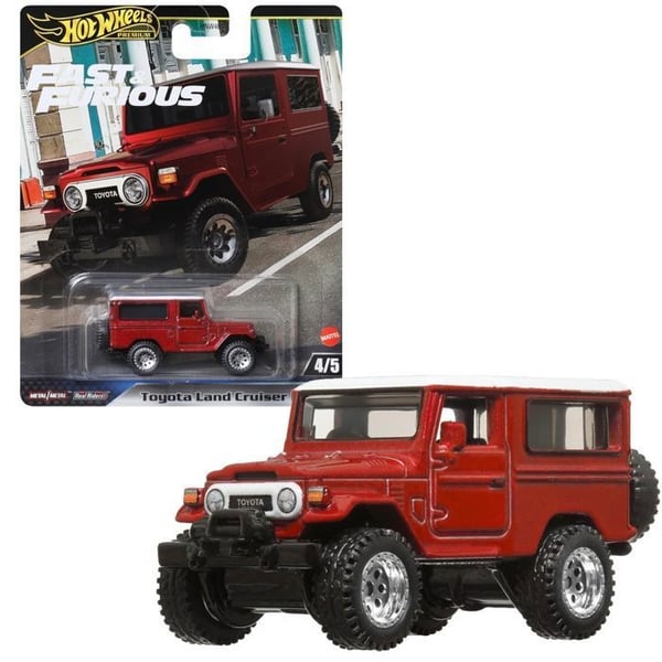 Minifordon - MATTEL GMBH - Toyota Land Cruiser FJ43 HRT96 - 1:64 - Die-Cast - Fast & Furious
