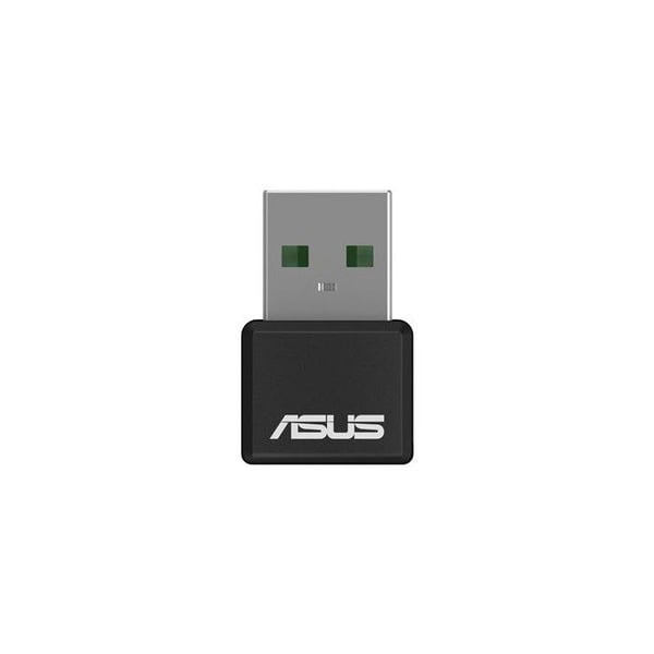 Wifi 6 Nyckel Asus USB-AX55 Nano Svart och Silver