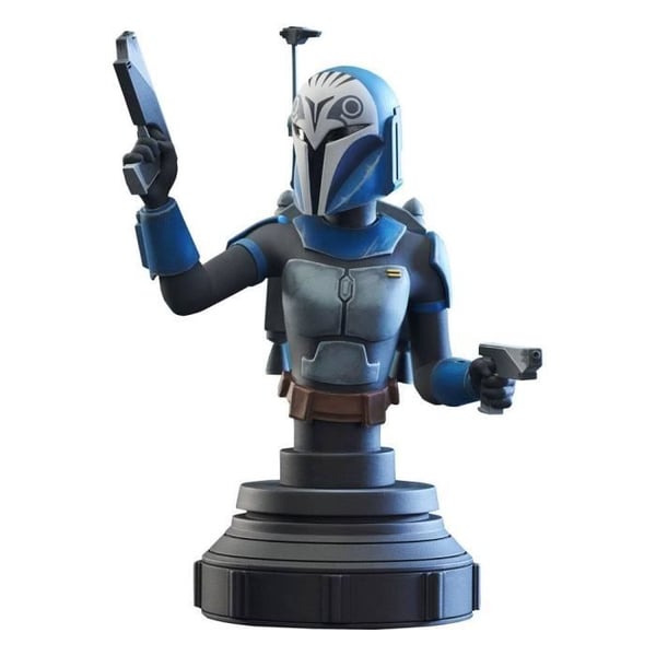 Figur - GENTLE GIANT - Byst Bo-Katan Kryze - Star Wars - Resin 15 cm