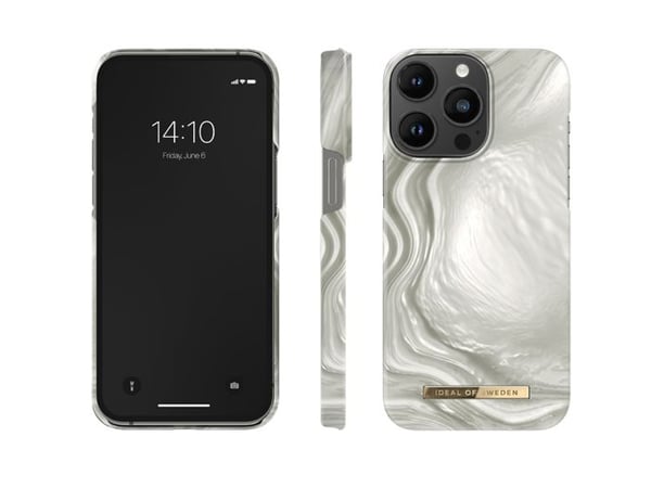 Skal - IDEAL OF SWEDEN - iPhone 14 Pro Max - Luminous Pearl - Tunn och skyddande design - Kompatibel med MagSafe