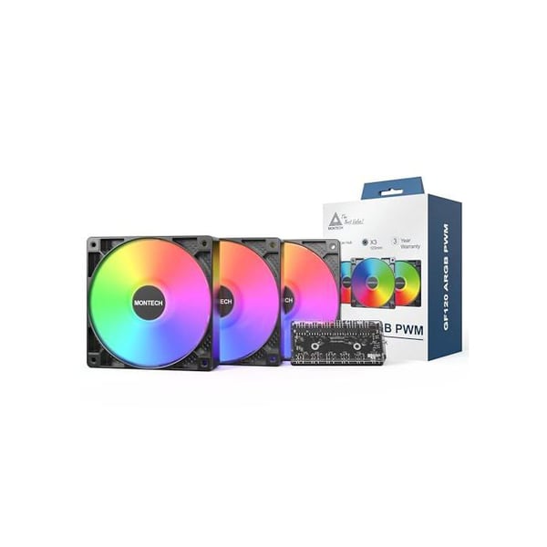 Montech GF120 PWM ARGB Fläkt