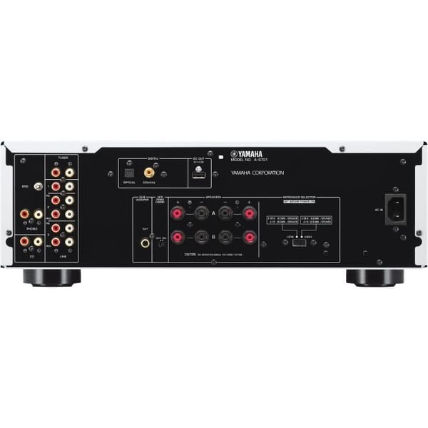 Hifi-förstärkare - YAMAHA - AAS701SI - 2 x 100 W - Extrem ljudrenhet och otrolig kraftkapacitet