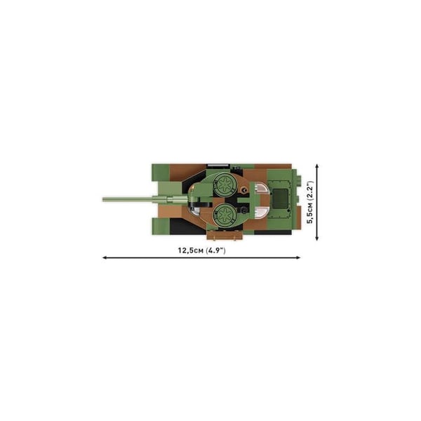 Maquette - COBI - 3105 - Leopard I - 147 element - 1:72 - Grön
