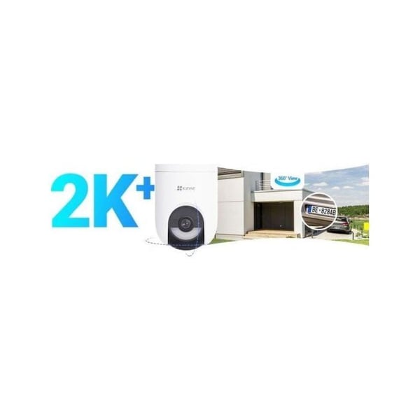 Ezviz HB8 Lite Overvågningskamera 2K+ Nattesyn Farver Solpanel