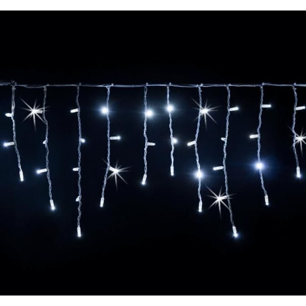 Guirlande - LOTTİ - Stalaktit - 3M - 50CM - 114 LED kold hvid - IP67 - Udendørs