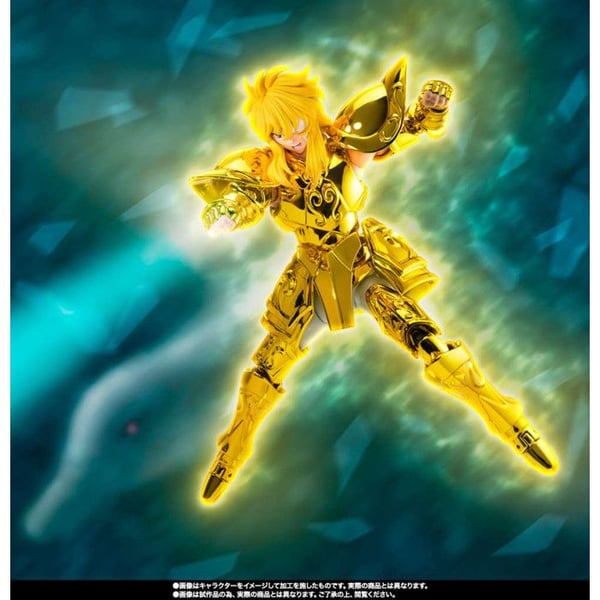 Figur Sankt Seiya - Aquarius Hyoga Arvtagare av Gold Cloth Myth Cloth EX