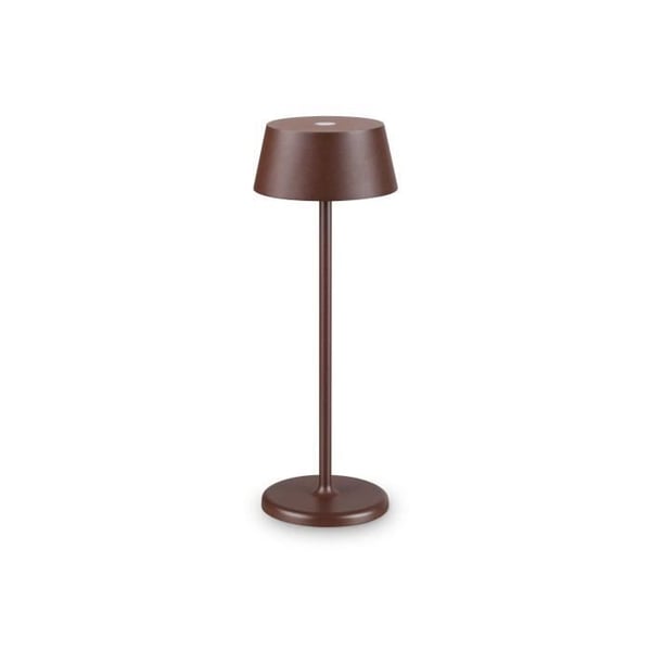 Ideal Lux PURE Integrerad LED-bordslampa Kaffebrun 230Lm 3000K IP54