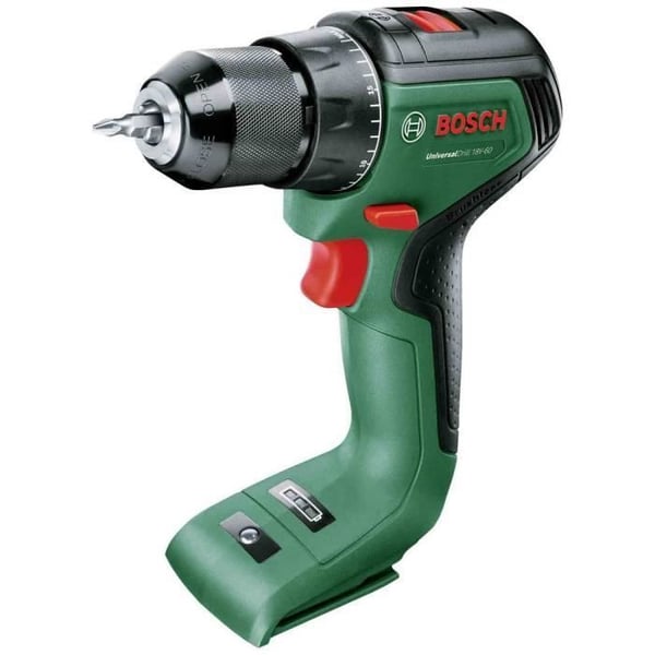 Porauskone Ruuvinväännin - UniversalDrill - 18V - Ilman johtoa - 2 nopeutta - Kiharrin 13 mm