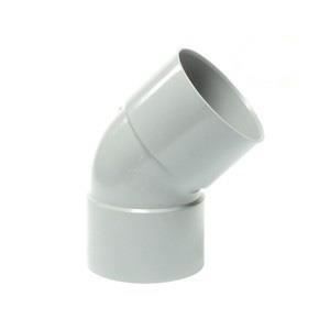 PVC armbåge 45° FF Ø100