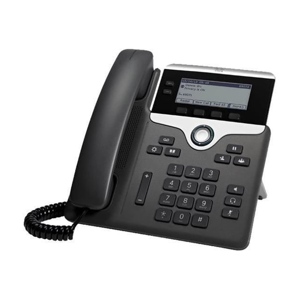 Cisco IP-telefon 7821 SIP VoIP-telefon, 2-linje SRTP