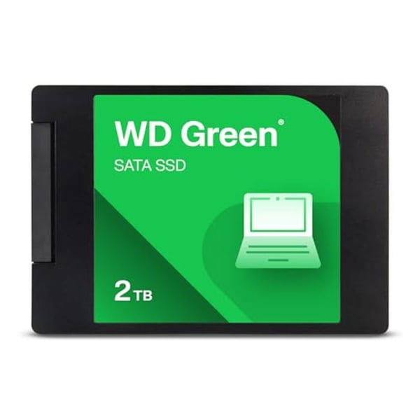 Intern SSD - Western Digital - WD Green - 2 To - SATA - 545 Mo/s - 2,5"