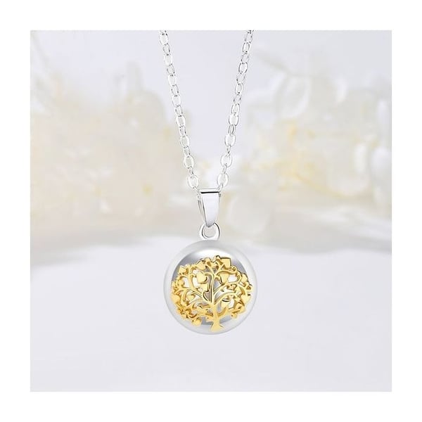 Graviditet Bola Tree of Life Leaves Hearts Halsband