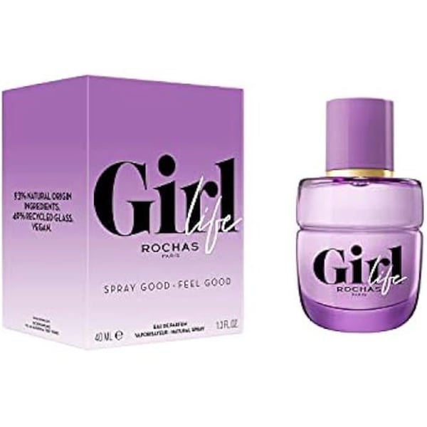 Eau de parfum - ROCHAS - Girl Life - 40 ml - Blomnoter - Kvinna