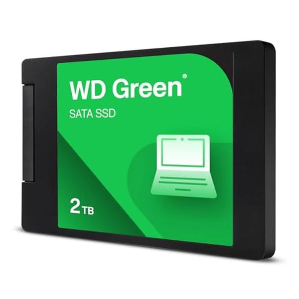 Intern SSD - Western Digital - WD Green - 2 To - SATA - 545 Mo/s - 2,5"