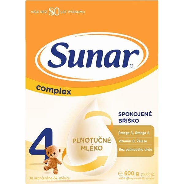 Lait för barn Sunar Complex 4, 6×600 g