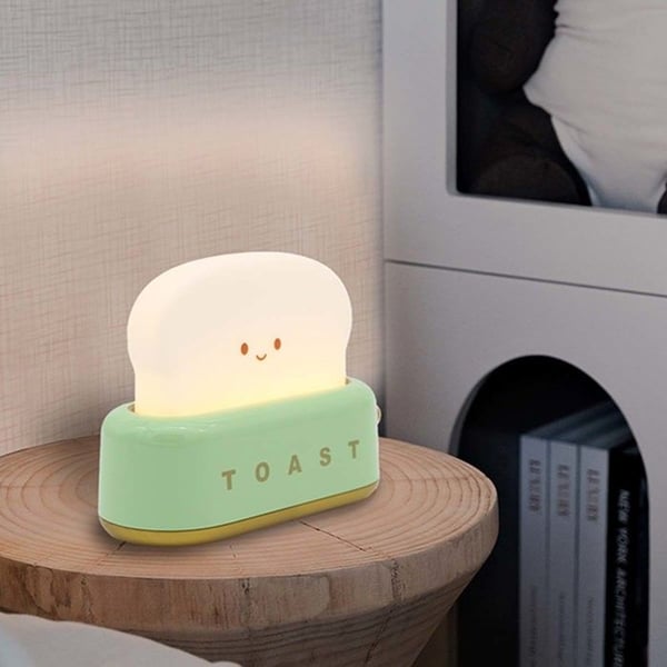 Nattlampa - WONDEE - Rolig Toast - Uppladdningsbar - Taktile - 3 Nivåer av Ljusstyrka