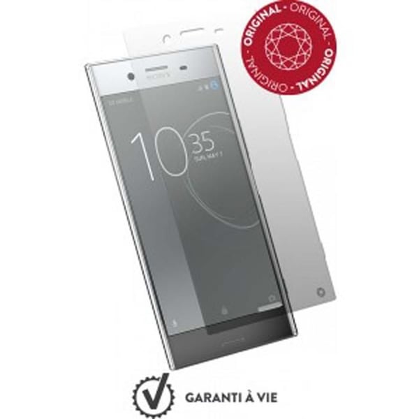 Force Glass skärmskydd i härdat glas för Xperia XZ Premium och installationssats
