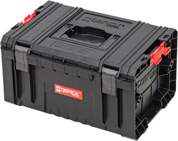 Verktygslåda - QBRICK - Box 130 PRO - 370 x 264 x 117 mm - Kemikaliebeständig - 9L