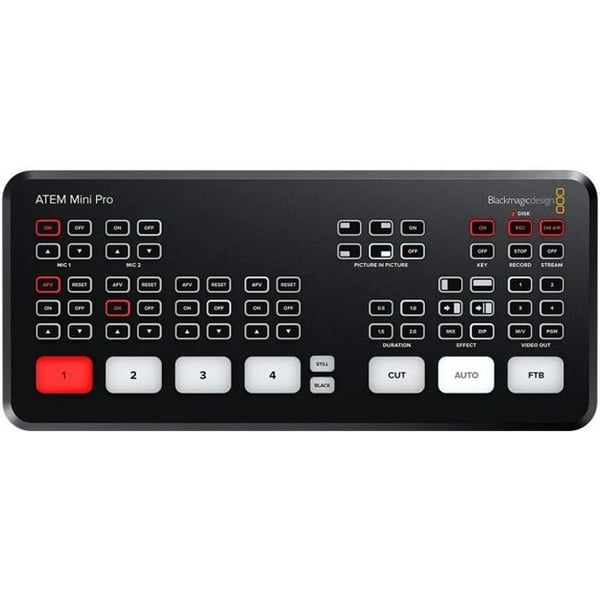 Blackmagic Design ATEM Mini Pro - Streaming Production Switcher med 4 HDMI-ingångar (Kategori: Capture Card