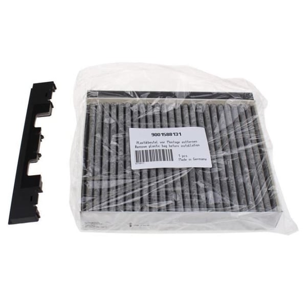 Aktivt kolfilter - BOSCH - 11049701 - 232x250x240 mm - för återcirkulerande fläkt - att byta var sjätte månad