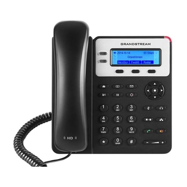 VoIP telefon Grandstream GXP1625 Sort - Kapacitet til adressebog 500 navne og numre - Højtalertelefon
