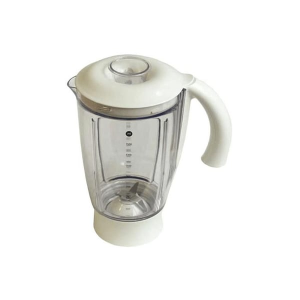 KULINARISK FÖRBEREDELSESDELAR SMÅ APPARATER KW662494 BLENDERSKÅL BLENDER KOMPLETT VIT