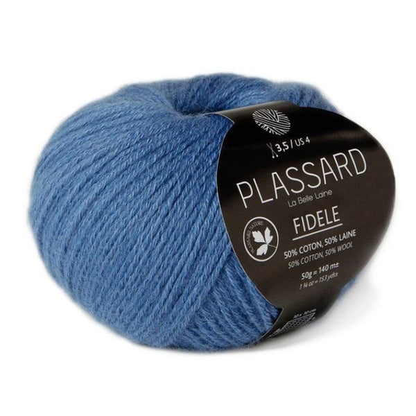 Plassard - Klassisk ull Fidèle Blå Jean (24)