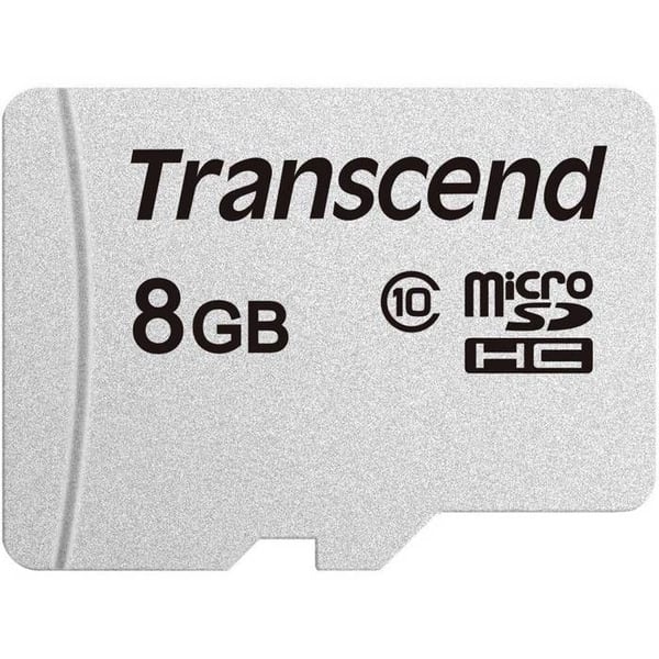 Transcend Premium 300S MicroSDHC-kort 8 GB Klass 10