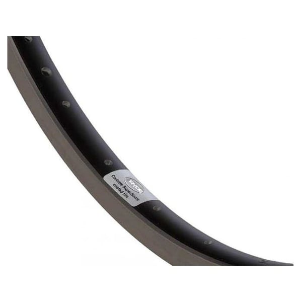 Jante aluminium 28" - Ryde - 622 x 19c - 32 hål - Skiva - Svart - 14g Jante aluminium 28" - Ryde - 622 x 19c - 32 hål - Skiva - Svart - 14g