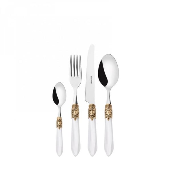 Ménagère - OXFORD - 24 delar - Rostfritt stål 18/10 - Guld - Morskt pärlemor