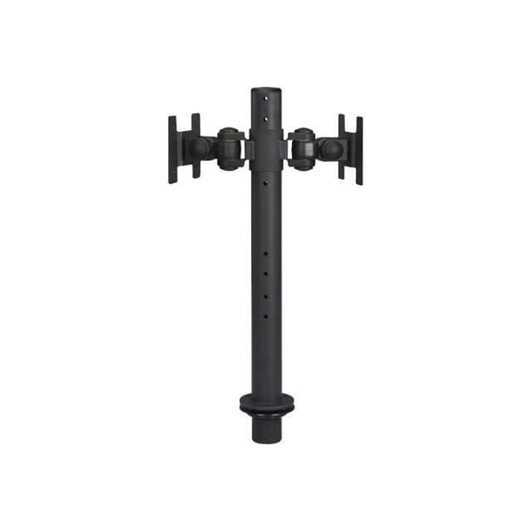 Skrivbordsfäste för 2 NEWSTAR FPMA-D050DBLACK LCD-skärmar - Skärmstorlek: 10"-30" - Svart