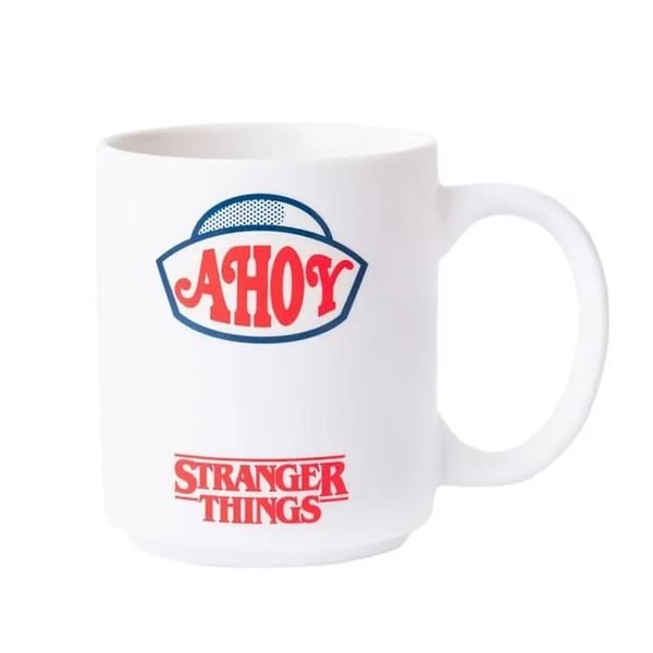Mugg - GRUPO ERIK - SCOOPS - 300 ML - Keramik - Vit - Diskmaskinssäker