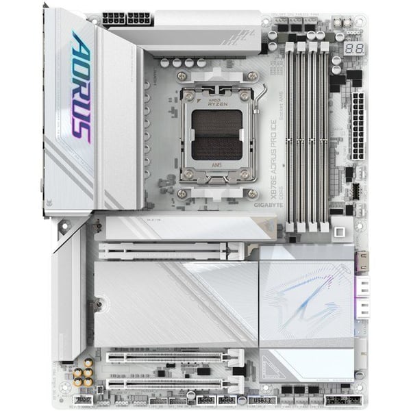 Moderkort - GIGABYTE - X870E AORUS PRO ICE