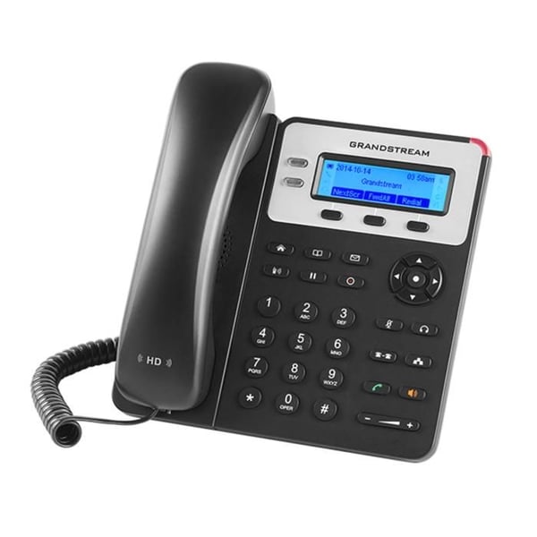 VoIP telefon Grandstream GXP1625 Sort - Kapacitet til adressebog 500 navne og numre - Højtalertelefon