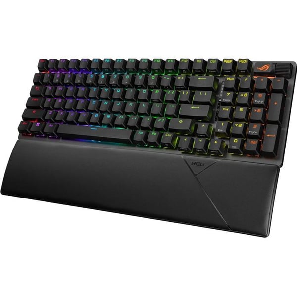 Spil Tastatur - ASUS - ROG STRIX SCOPE II 96 WIRELESS - Mekanisk - Baggrundsbelyst - Trådløs