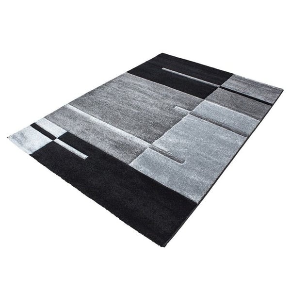 Ayyildiz - Modern 3D-matta med konturutskärning Hawaii 1310 GRÅ - (80x300 cm)