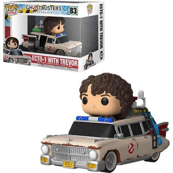 Funko Pop Rides Ecto‑1 med Trevor – Ghostbusters: Afterlife, flerfärgad figur