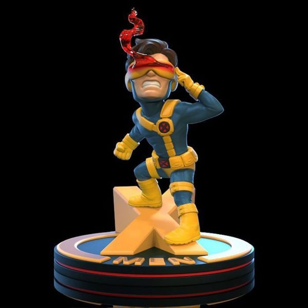 X-Men - Marvel - Diorama Cyclops - 10 cm PVC på basen