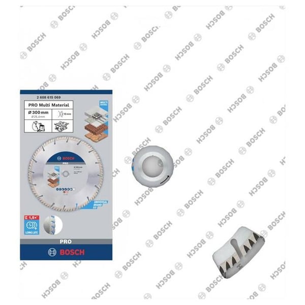 Bosch Tillbehör 2608615069 Standard för Universalhastighet Diamantskärskiva Diameter 300 mm Ø av hål 25.