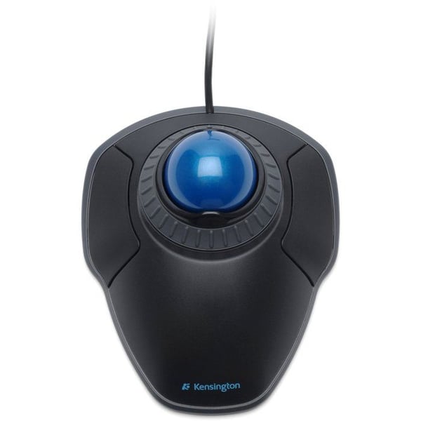 Kensington, Orbit trådbunden styrkula, anpassningsbar med TrackballWorks™, USB-anslutning, PC- och Mac®-kompatibel, Svart
