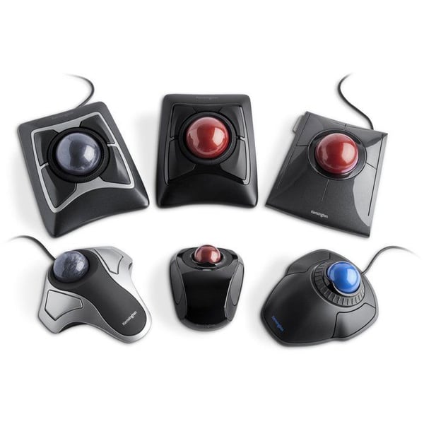 Kensington, Orbit trådbunden styrkula, anpassningsbar med TrackballWorks™, USB-anslutning, PC- och Mac®-kompatibel, Svart