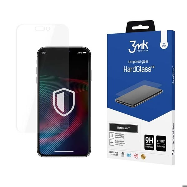 Apple iPhone 14 Pro - Härdat glas 3MK