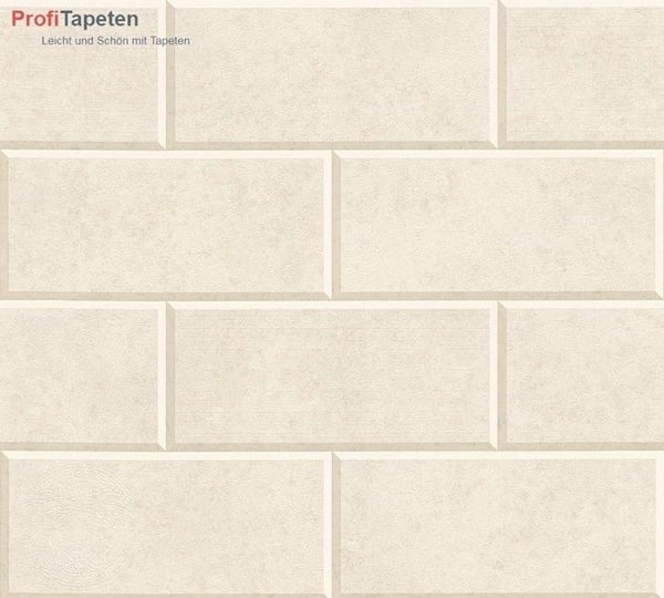 A.S. Creation Versace 3 343225 non-woven vintage tapet 0,70 m x 10,05 m beige