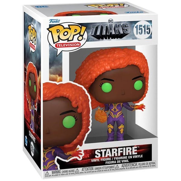 Figur Funko Pop! - FUNKO - S1 Starfire - PVC - 9 cm - DC Comics exklusiv