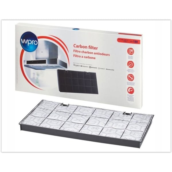 Kolfilter Typ 150 Huva Whirlpool D155