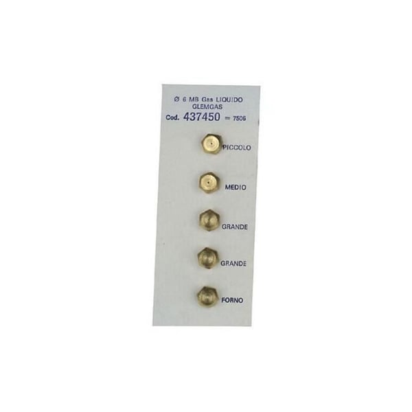 Universeel - glem gas glp 6 mb butan jets - mgc106un